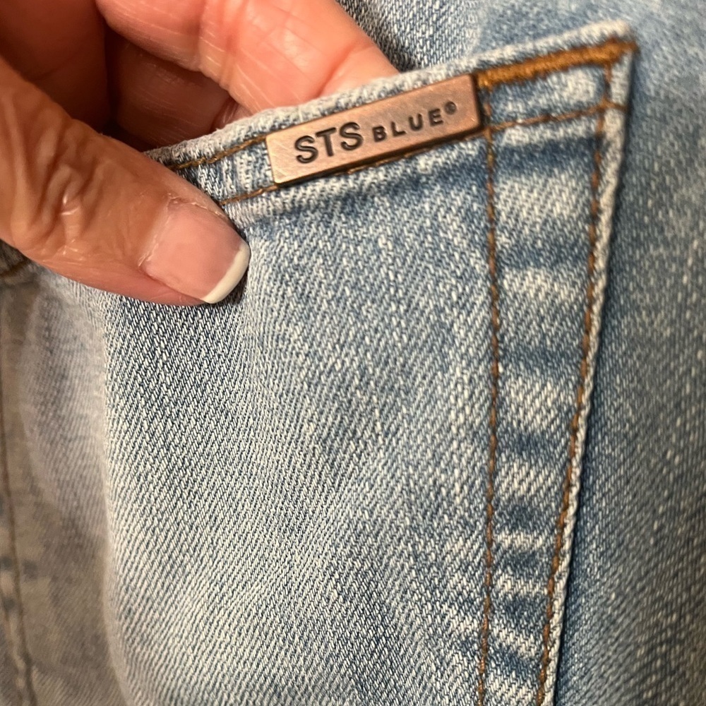 STS Blue Emily Mini Skirt Sz 27 - Picture 6 of 7